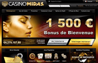 Casino Midas Bonus