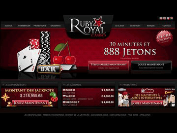 Ruby Royal Casino Jakpots