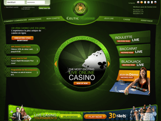 Celtic Casino Jeux